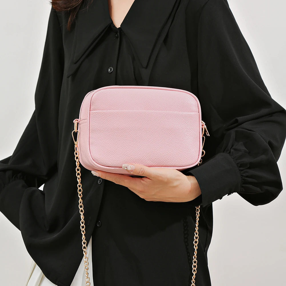 Faux Leather Tote Bag – Elegant & Large Capacity