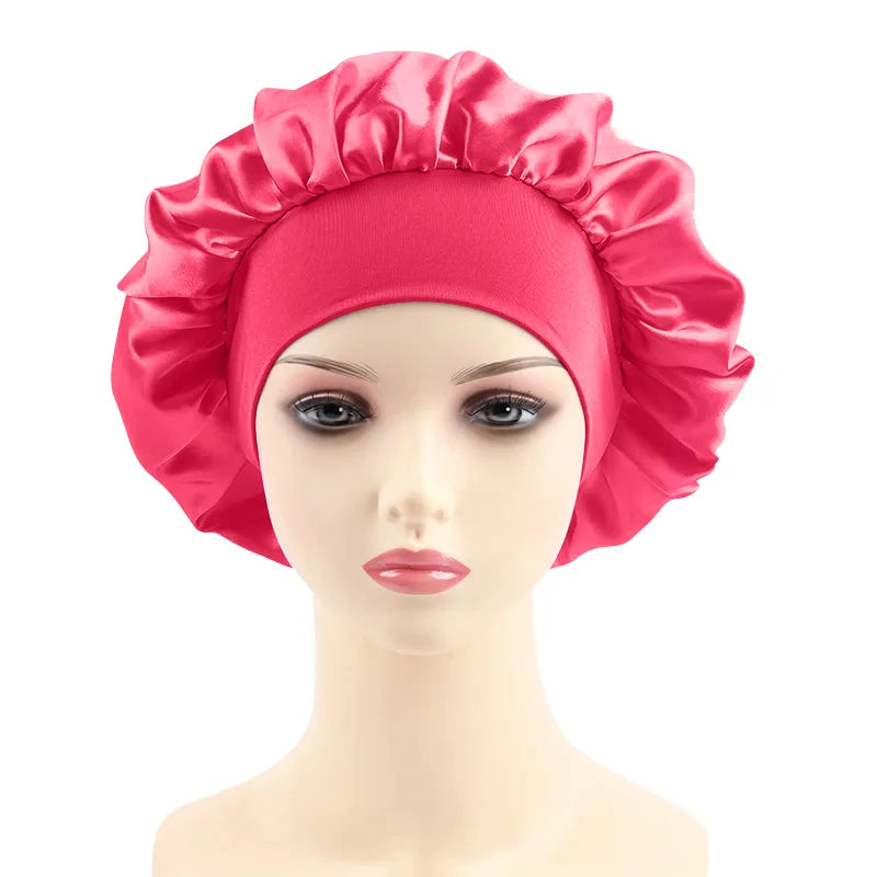 Bonnet Satin Multi-Usage – Nuit, Douche & Soin Cheveux