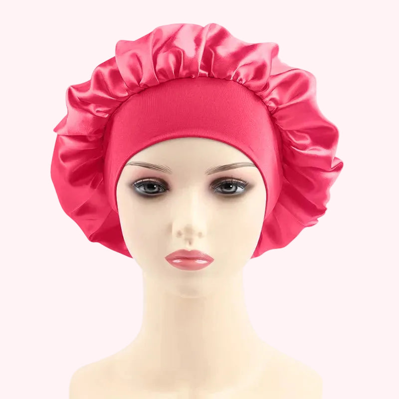 Multi-Purpose Satin Bonnet – Night, Shower & Hair Care