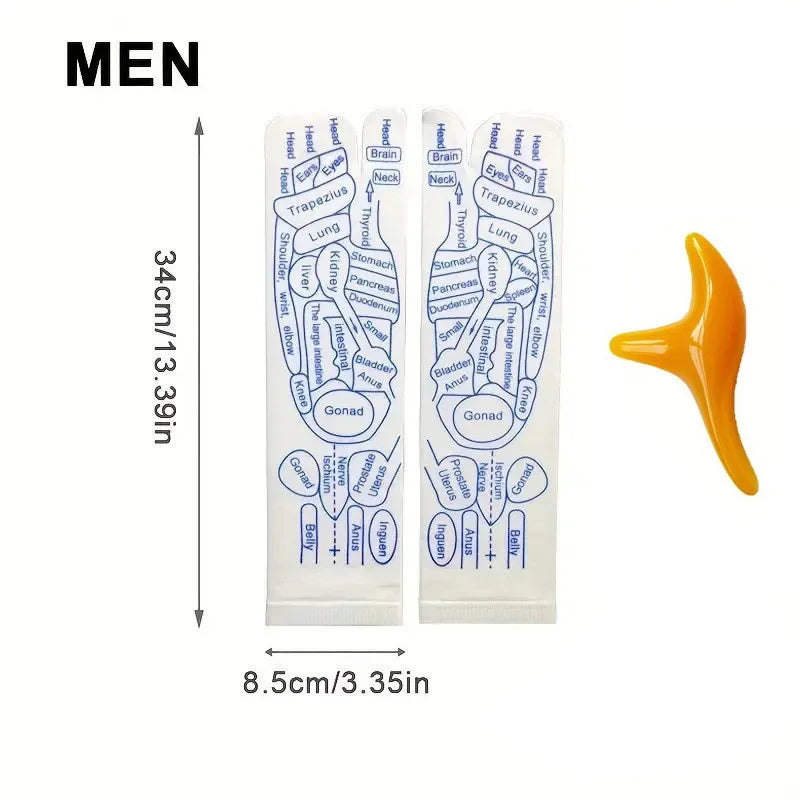 Chaussettes de Réflexologie – Massage & Détente des Pieds