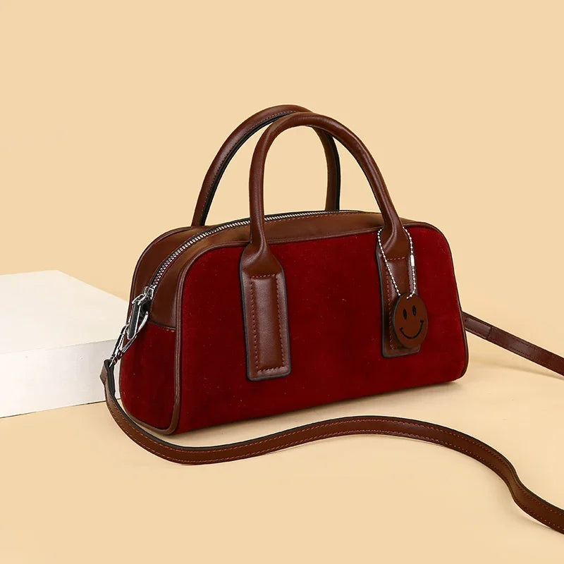 Sac Velours Côtelé Vintage – Style Automne Chic