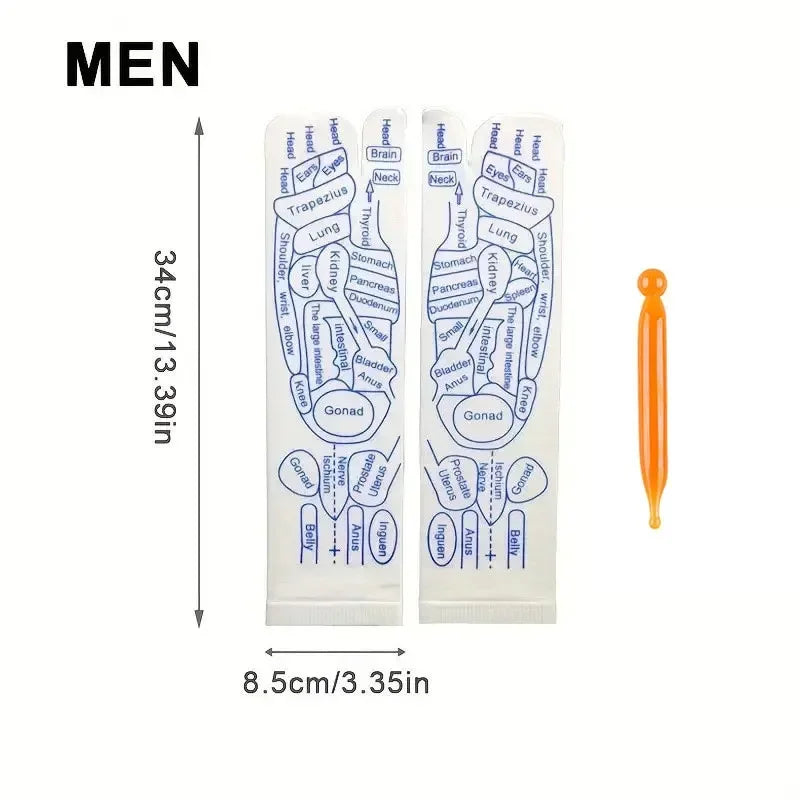 Chaussettes de Réflexologie – Massage & Détente des Pieds