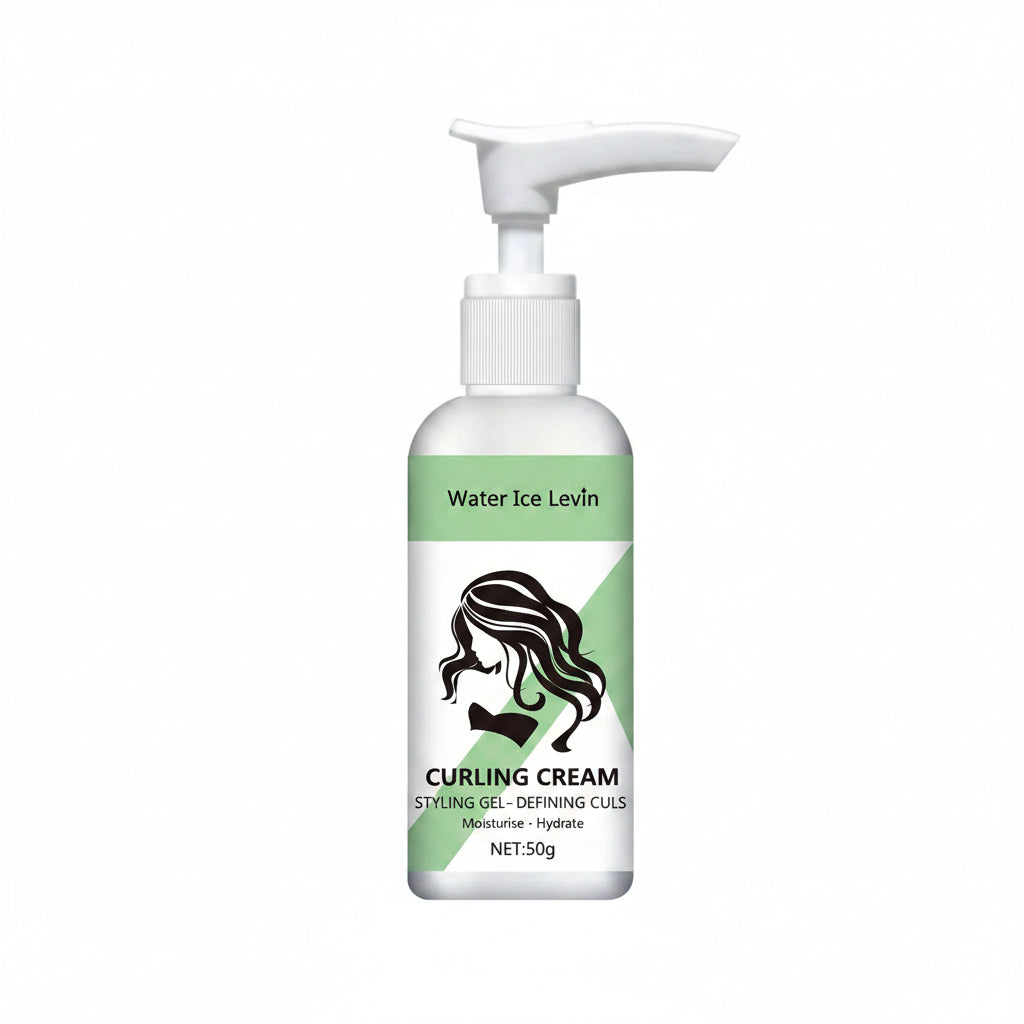 Styling cream for curly hair