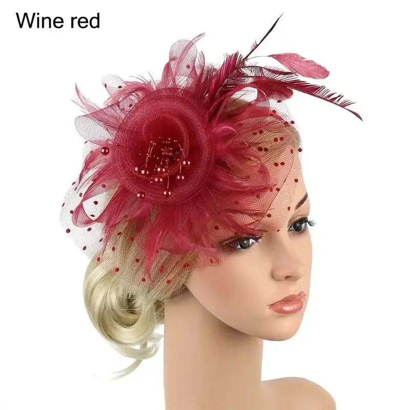 Accessoire Cheveux Fleur & Plume