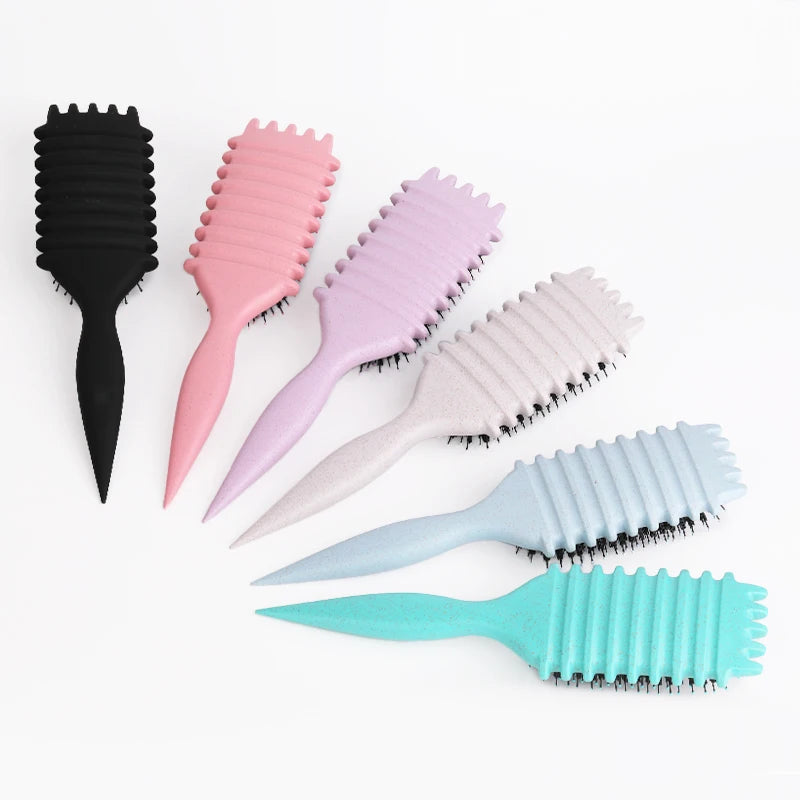 ✨ Brosse de Coiffage pour Boucles de Qualité Salon – Formez et Définissez Vos Boucles sans Effort pour Hommes & Femmes 💇♂️💇♀️