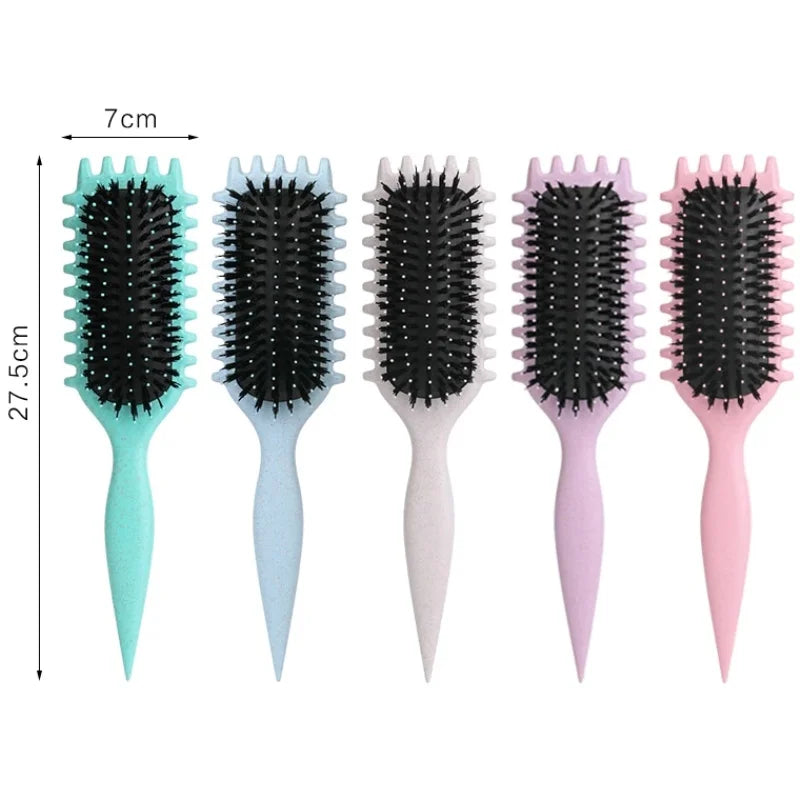✨ Brosse de Coiffage pour Boucles de Qualité Salon – Formez et Définissez Vos Boucles sans Effort pour Hommes & Femmes 💇♂️💇♀️