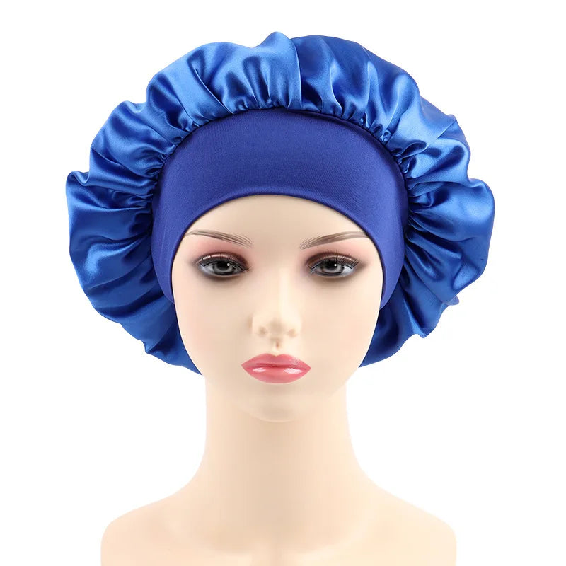Bonnet Satin Multi-Usage – Nuit, Douche & Soin Cheveux