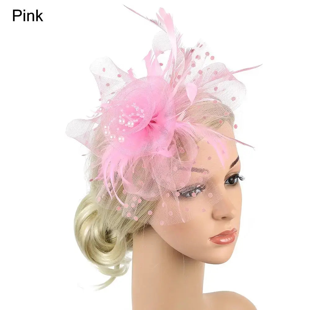 Accessoire Cheveux Fleur & Plume