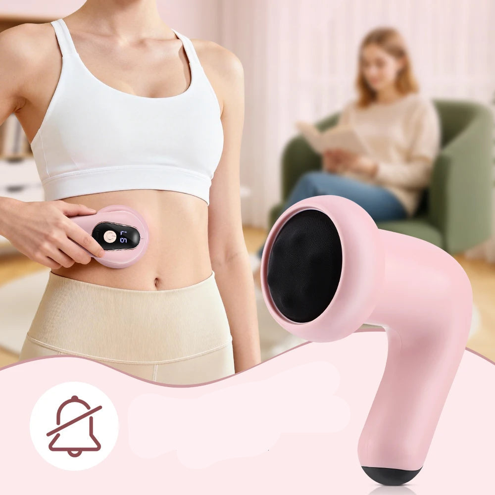 Pistolet de Massage Multifonction – 5 Embouts & 6 Modes