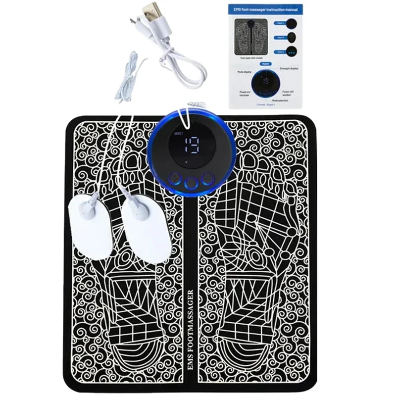 Tapis de Massage EMS pour Pieds – Relaxation & Stimulation