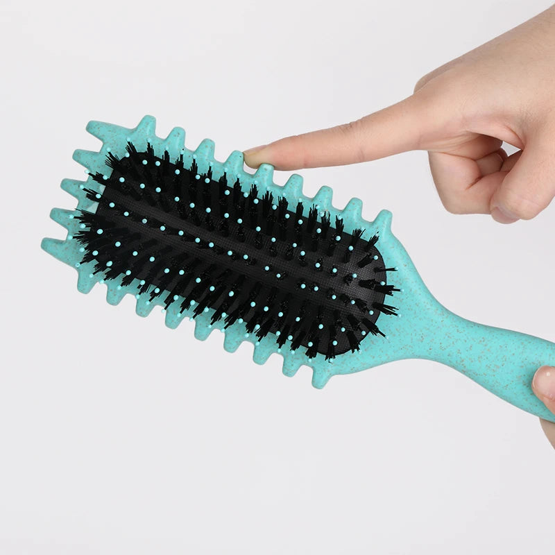 ✨ Brosse de Coiffage pour Boucles de Qualité Salon – Formez et Définissez Vos Boucles sans Effort pour Hommes & Femmes 💇♂️💇♀️