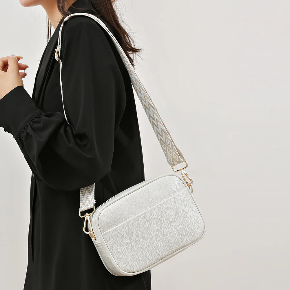 Faux Leather Tote Bag – Elegant & Large Capacity