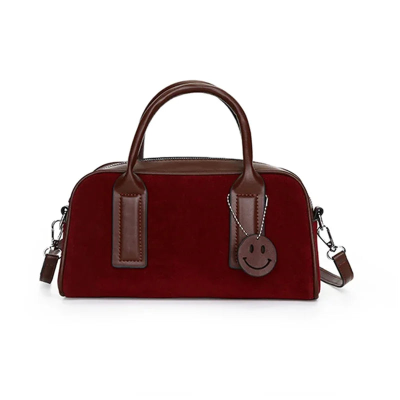 Sac Velours Côtelé Vintage – Style Automne Chic