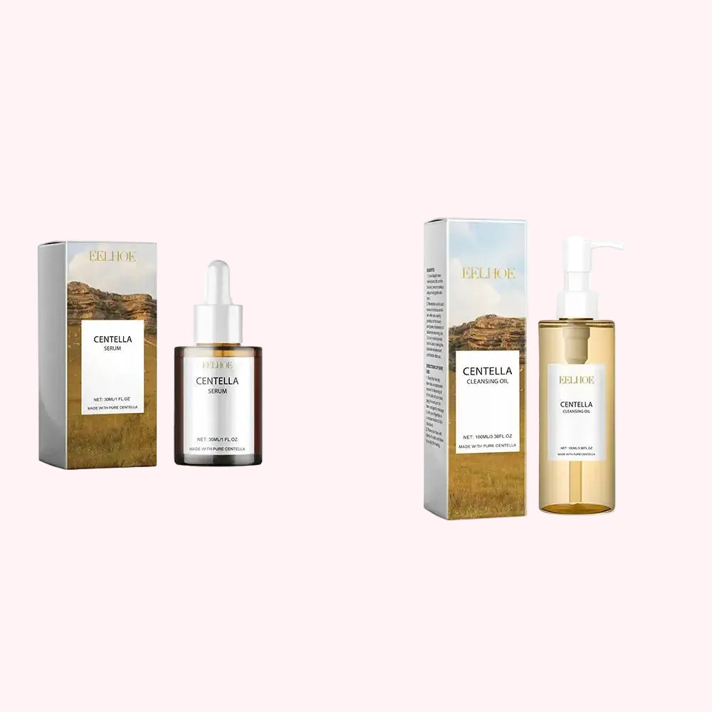 Coffret Soin à la Centella Asiatica – Nettoyage Doux & Hydratation Apaisante