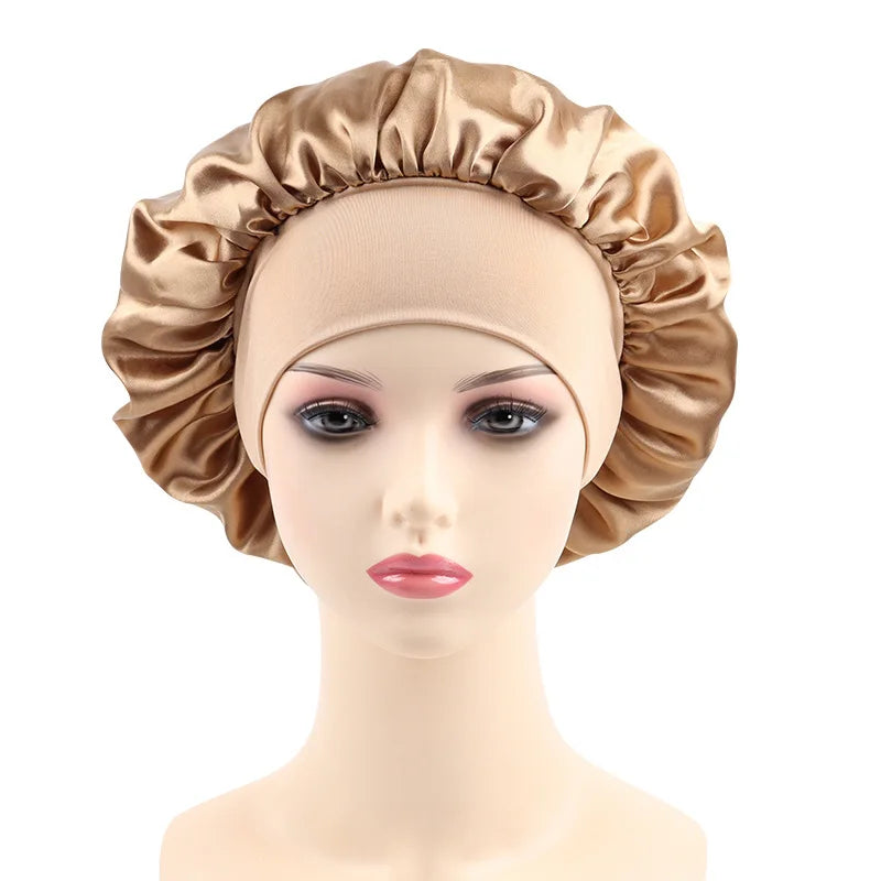 Bonnet Satin Multi-Usage – Nuit, Douche & Soin Cheveux