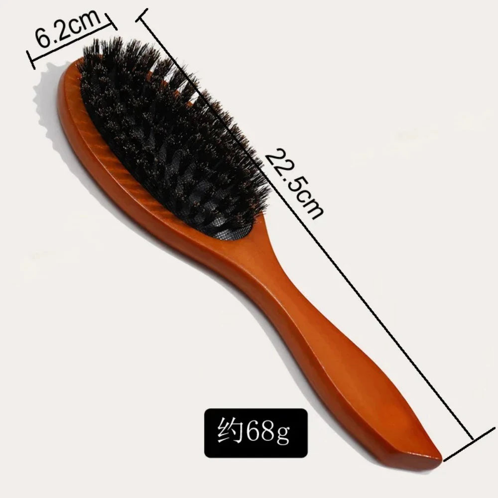 Boar Bristle Hair Brush – Shine & Natural Care