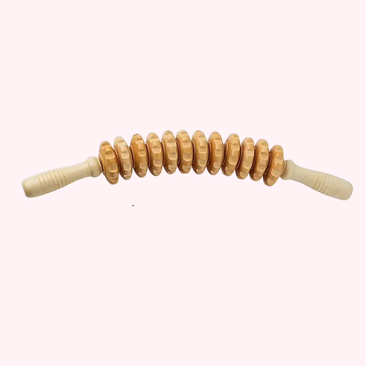 Wooden Massage Roller – Relaxation & Body Toning