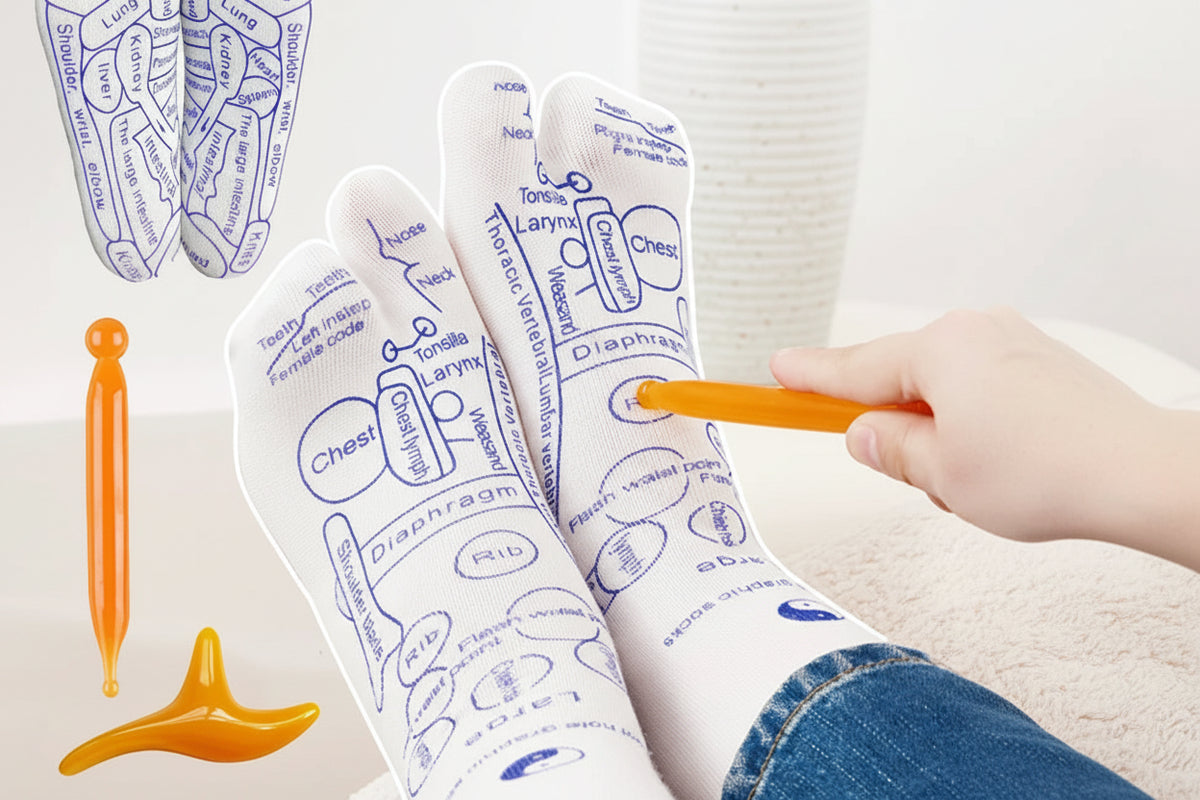 Reflexology Socks – Foot Massage & Relaxation