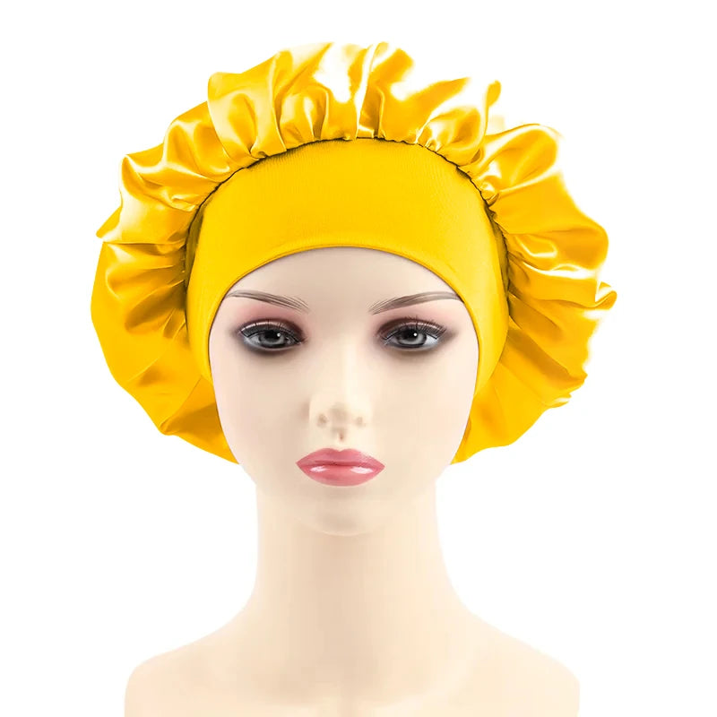 Bonnet Satin Multi-Usage – Nuit, Douche & Soin Cheveux