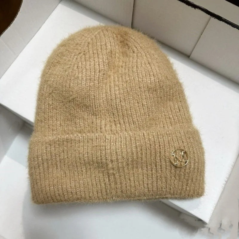 Bonnet Hiver Doublé Velours – Chaleur & Protection Totale