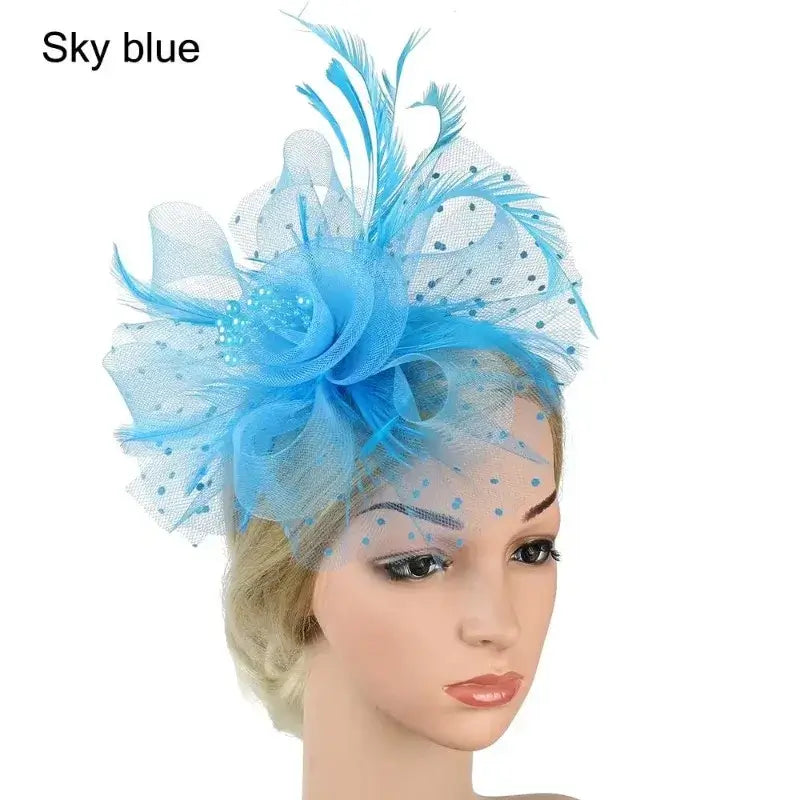 Accessoire Cheveux Fleur & Plume