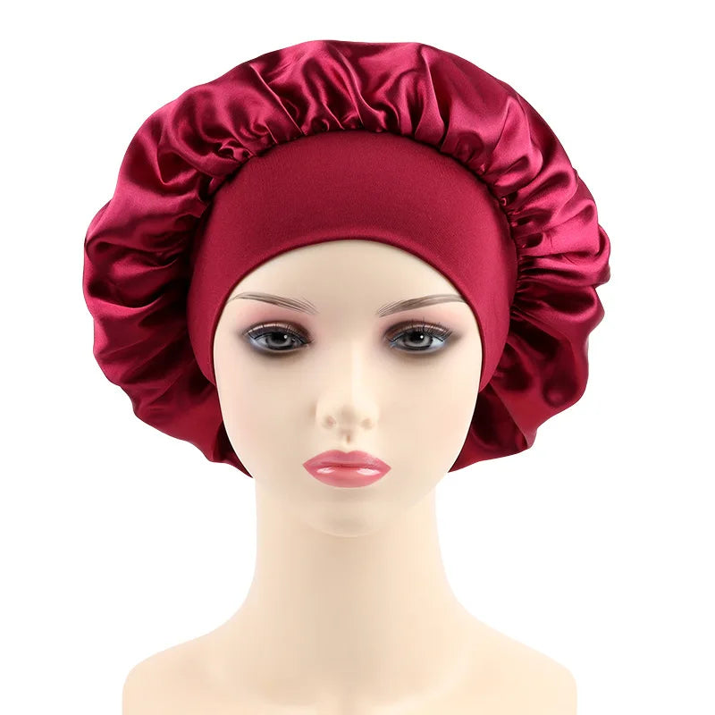 Bonnet Satin Multi-Usage – Nuit, Douche & Soin Cheveux