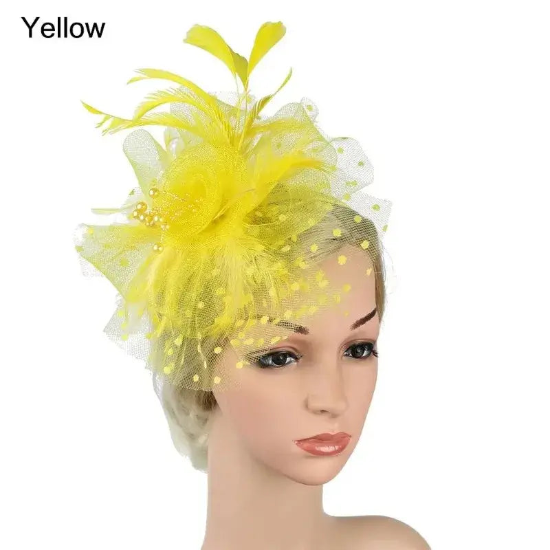 Accessoire Cheveux Fleur & Plume
