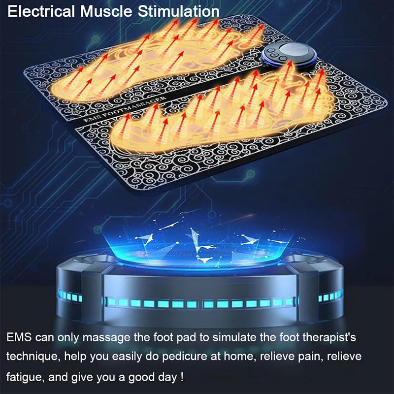 Tapis de Massage EMS pour Pieds – Relaxation & Stimulation