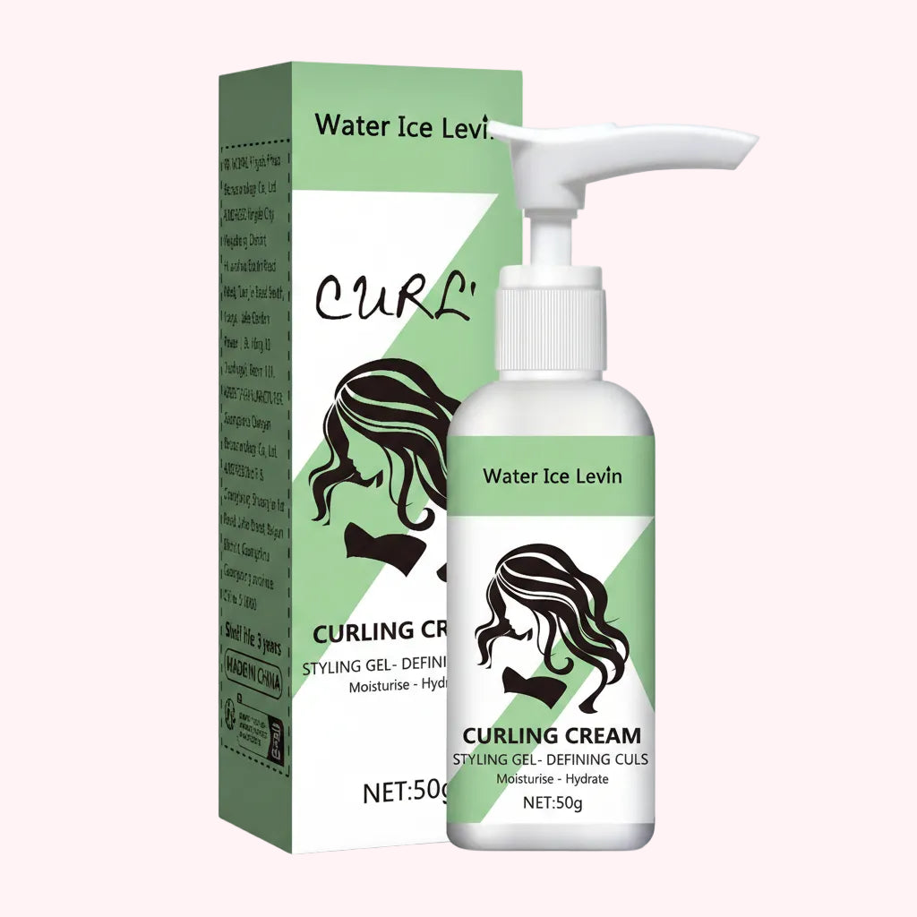 crème coiffante pour cheveux bouclés