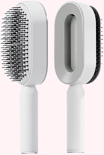 Brosse Auto-Nettoyante – Démêlage Facile & Hygiénique