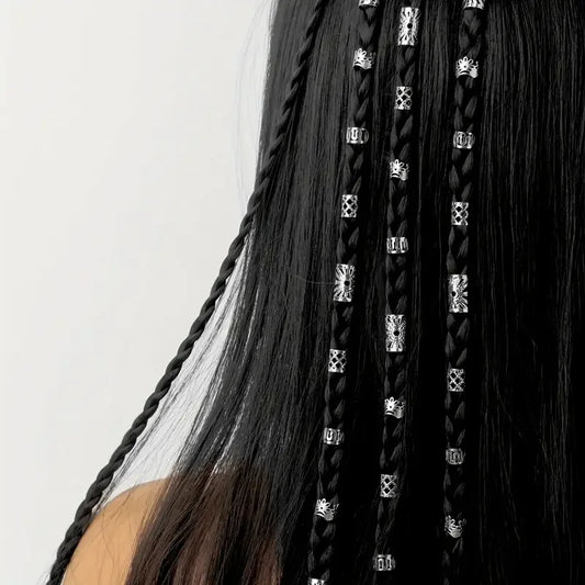 40 pieces of hair accessories, braid decorative hair accessories, hair accessory suitable for women's daily life