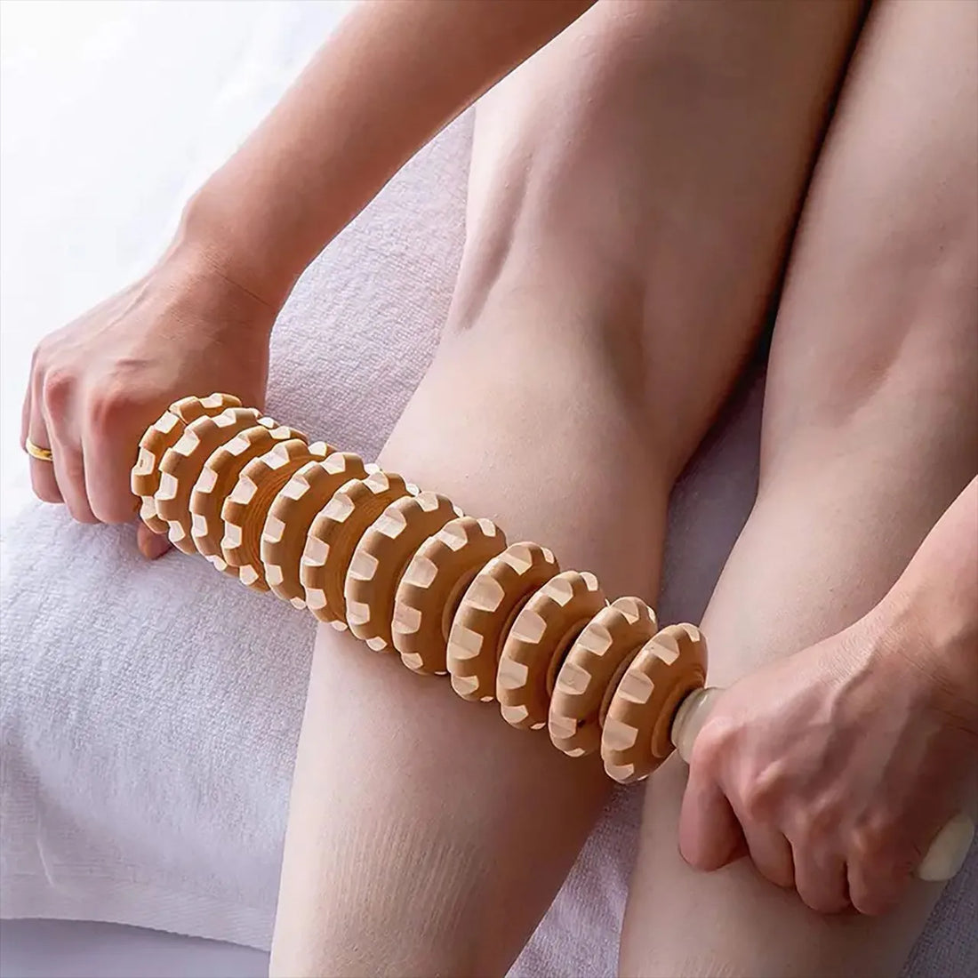 Masseur en Bois pour Fascia – Relaxation &amp; Bien-être au Naturel