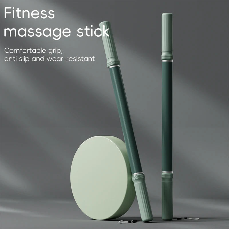 Massage Stick Portable Roller, Handheld, Deep Tissue Foam Roller, Body Massage and Myofascial Release Tool for Legs, Neck, Calve