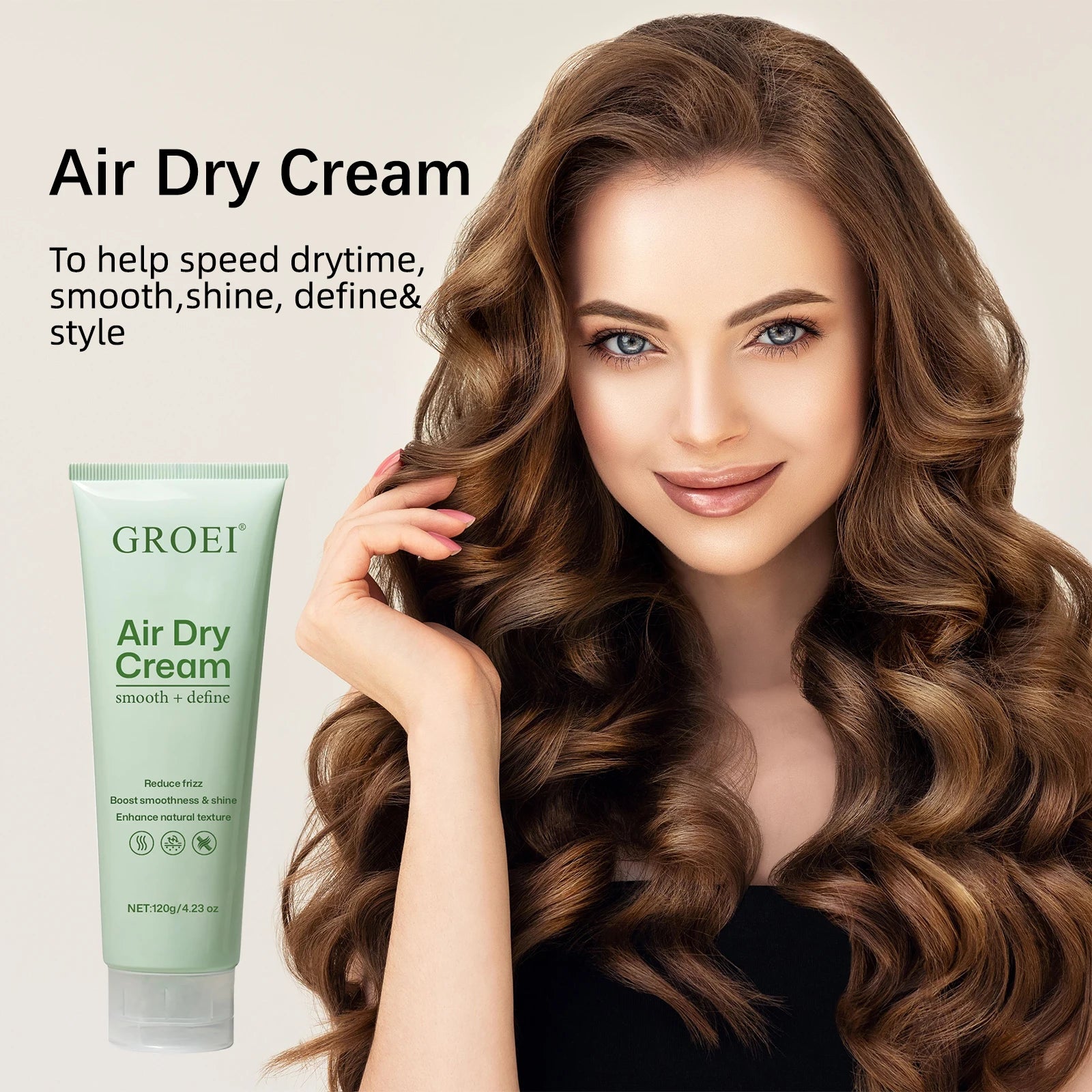 Crème Coiffante Nourrissante – Brillance &amp; Mise en Forme