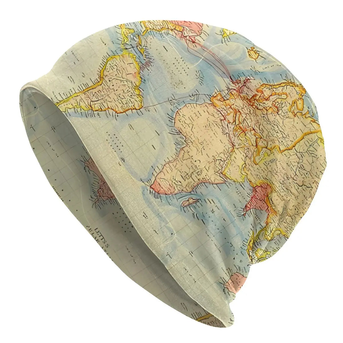 World Map Streetwear Beanie – Original Urban Style