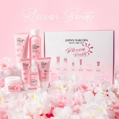 Coffret Sakura 6 Pièces – Routine Visage Complète &amp; Protection