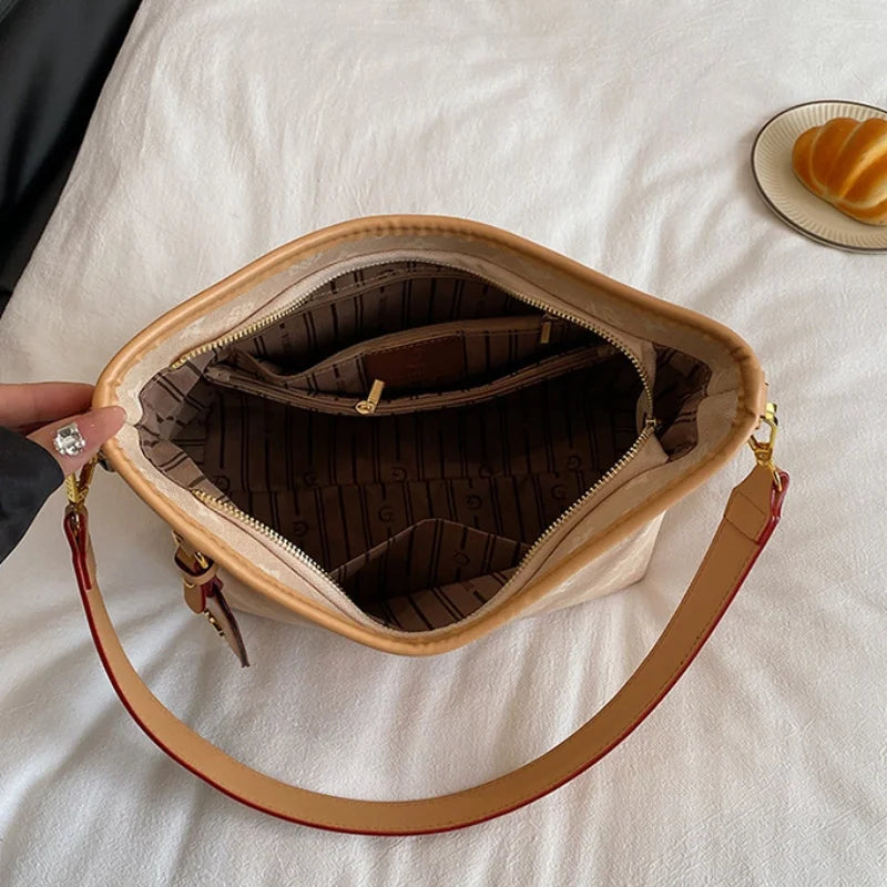 High-end commuting handbag for women - new style, elegant, underarm bag, tote bag, versatile and fashionable crossbody bag, baby