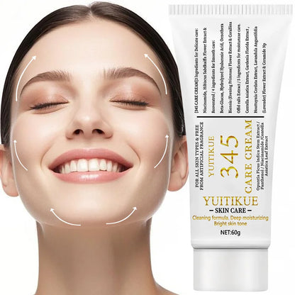 345 Crème Hydratante Visage – Soin Lissant &amp; Confort
