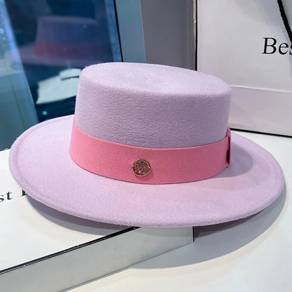 Fedora Hat with Ribbon – Classic &amp; Chic Elegance
