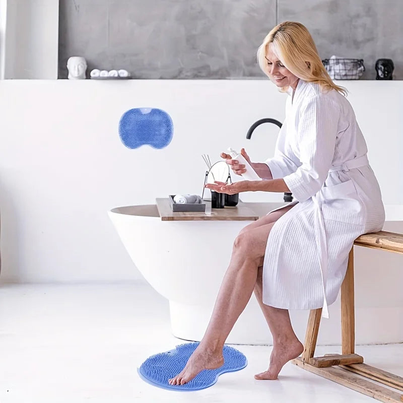 Tapis Exfoliant pour Pieds – Nettoyage &amp; Massage Doux