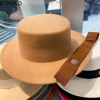 Fedora Hat with Ribbon – Classic &amp; Chic Elegance