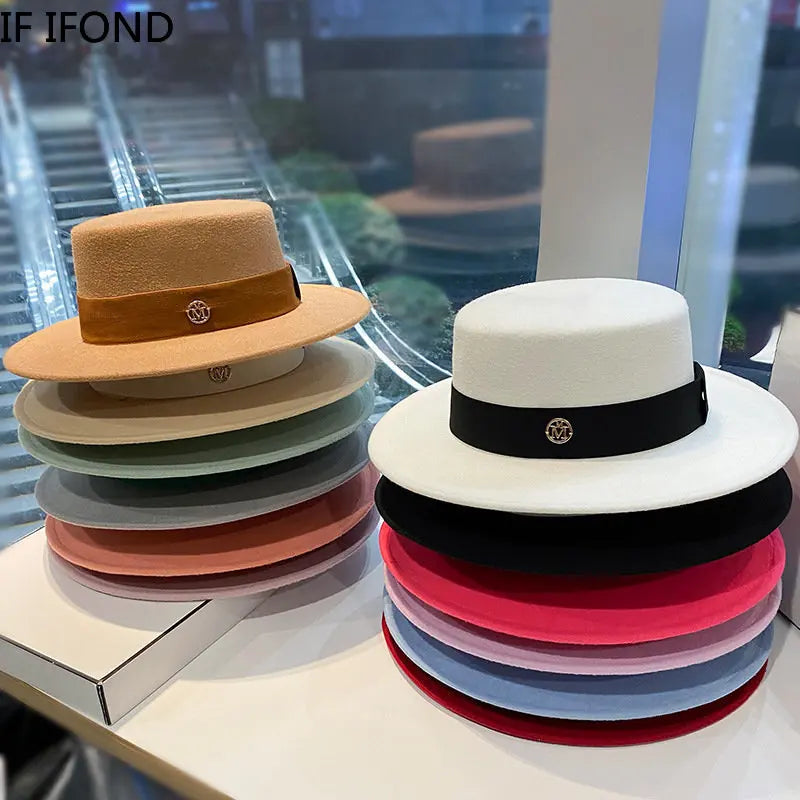Fedora Hat with Ribbon – Classic &amp; Chic Elegance