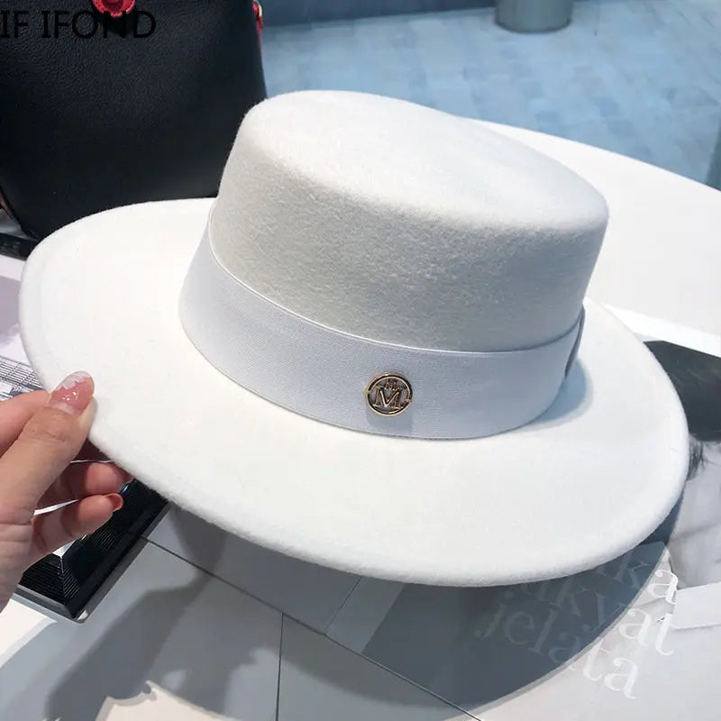 Fedora Hat with Ribbon – Classic &amp; Chic Elegance