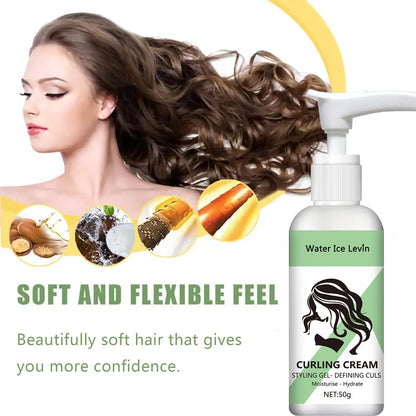 crème coiffante pour cheveux bouclés