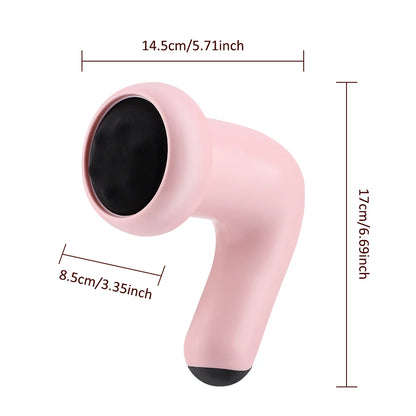 Body Massager, Portable Massage Stick With 5 Massage Heads, Wireless Charging, Handheld Whole Body Kneading, 6 Modes Massage Gun