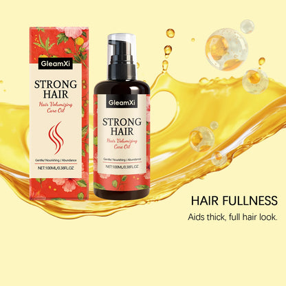 Huile Capillaire Nourrissante – Réparation &amp; Anti-Frisottis