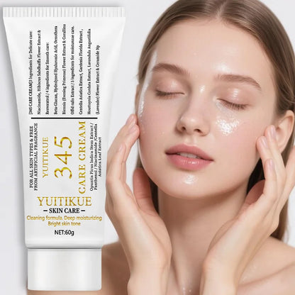 345 Crème Hydratante Visage – Soin Lissant &amp; Confort