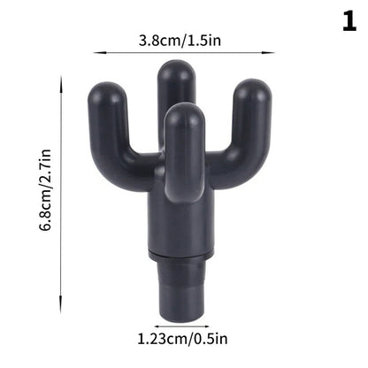 Embout de Massage en Silicone – Accessoire Pistolet de Massage