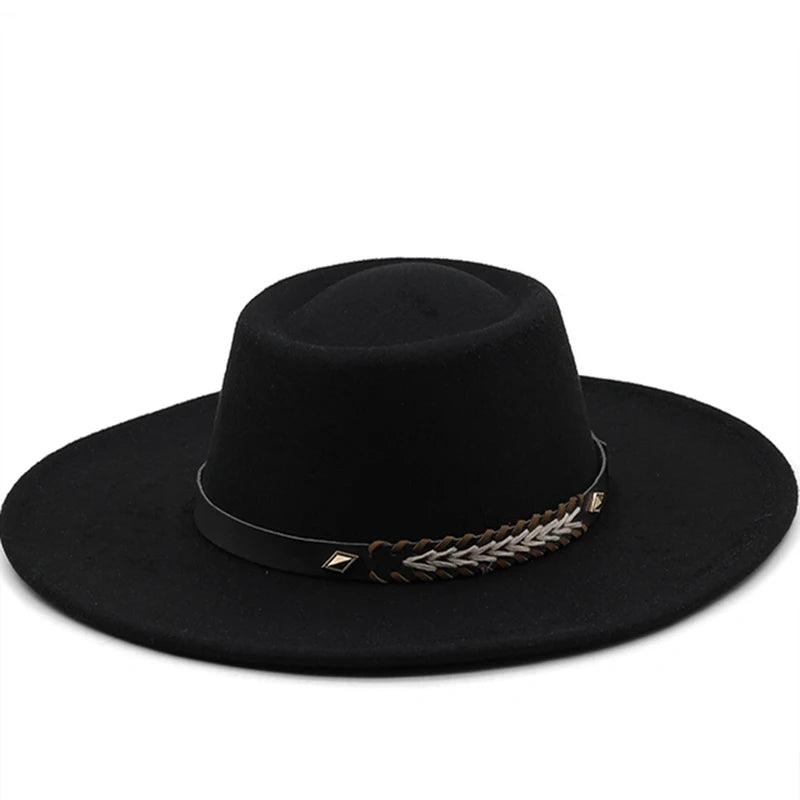 men's hats hats for women british cup hat Caps Women's cowboy luxury elegant country Panama fedora jazz chapéu cowgirl domo hat