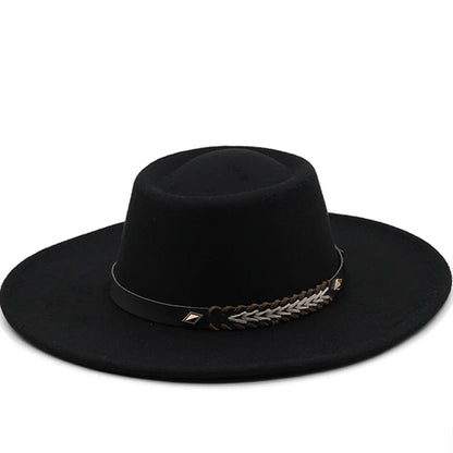 men's hats hats for women british cup hat Caps Women's cowboy luxury elegant country Panama fedora jazz chapéu cowgirl domo hat